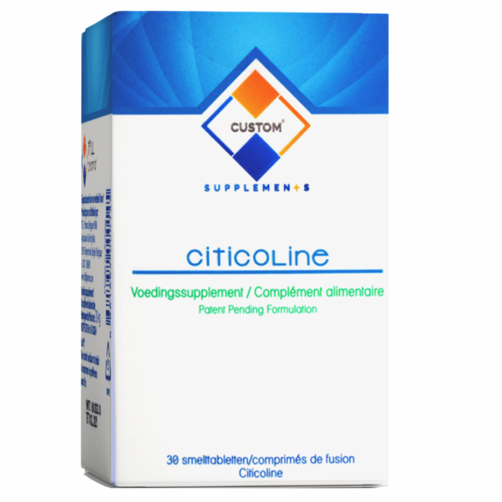 Custom Supplements® 250 mg Sitikolin Emme Tableti 